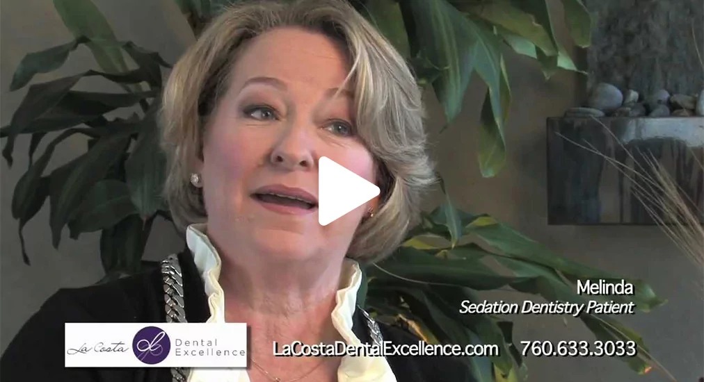 Melinda's Testimonial - sedation dentistry patient at our Carlsbad office