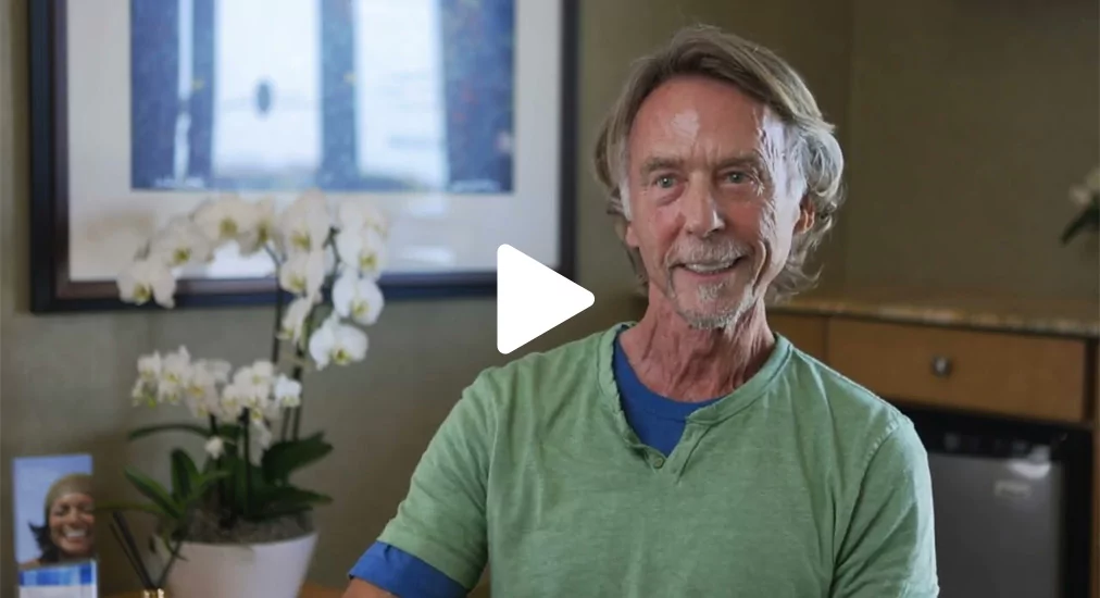 Steve's Testimonial - perfect smile from our Carlsbad Dentistry